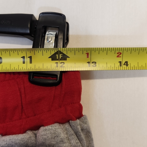 Mud Pie Red and Gray Pajama Bottoms. Size S Christmas Holiday. Cozy - Picture 5 of 7